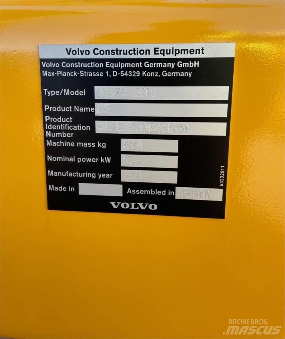Volvo L30GS Pás carregadoras de rodas