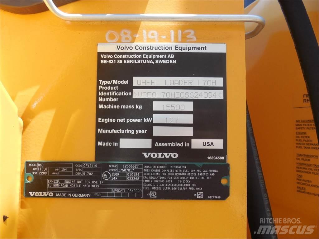 Volvo L70H Pás carregadoras de rodas