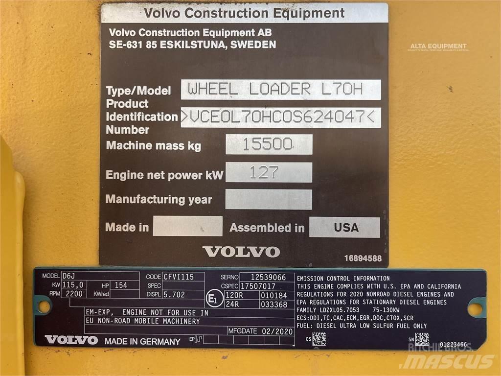 Volvo L70H Pás carregadoras de rodas