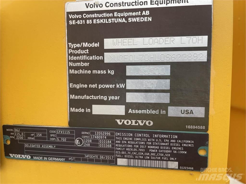 Volvo L70H Pás carregadoras de rodas