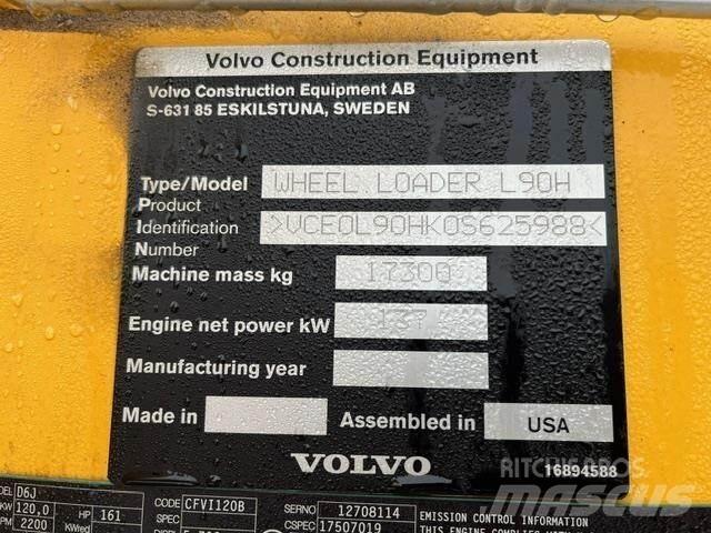 Volvo L90H Pás carregadoras de rodas