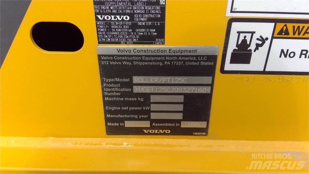 Volvo PT125C Cilindros Compactadores de pneus