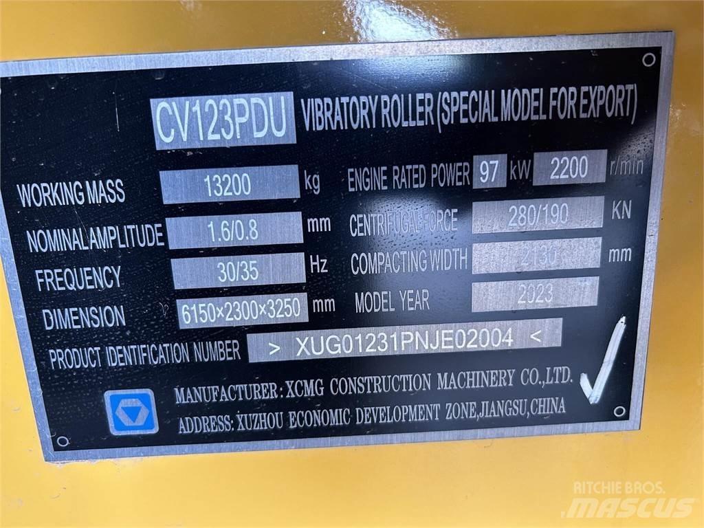 XCMG CV123PDU Cilindros Compactadores tandem