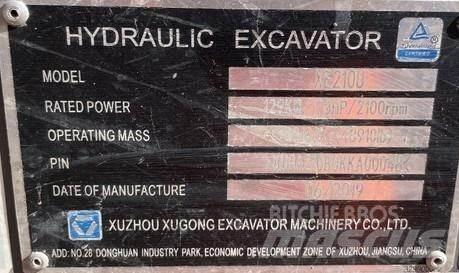 XCMG XE210U Escavadoras de rastos