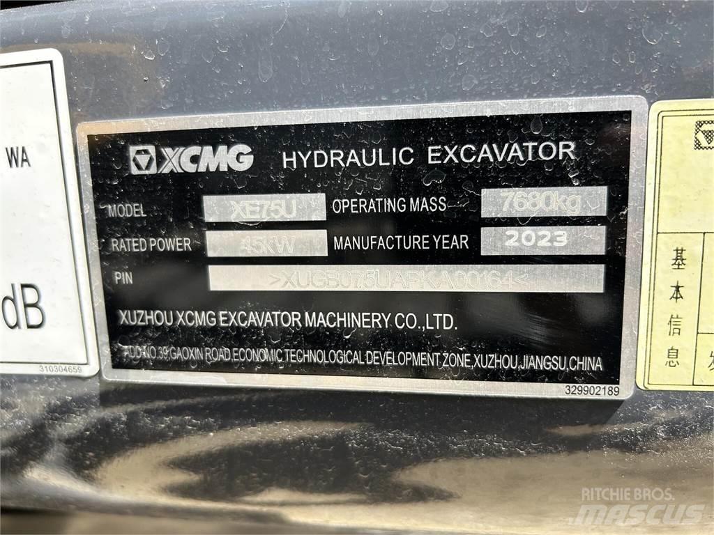 XCMG XE75U Escavadoras de rastos