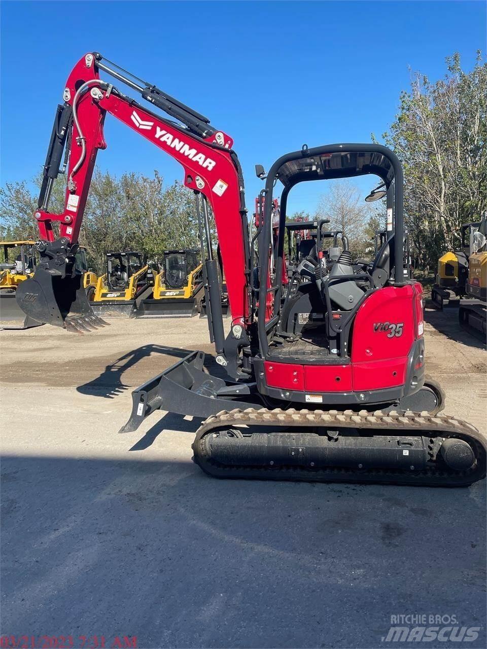 Yanmar VIO35-6A Mini Escavadoras <7t