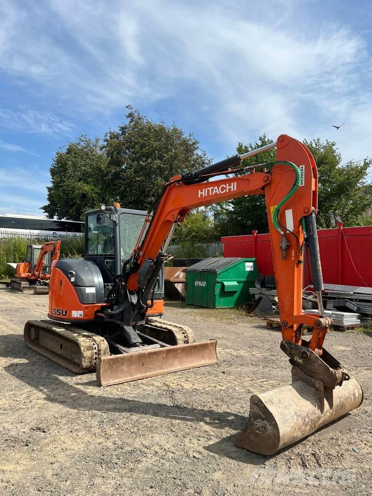 Hitachi ZX 55 U-5 Mini Escavadoras <7t