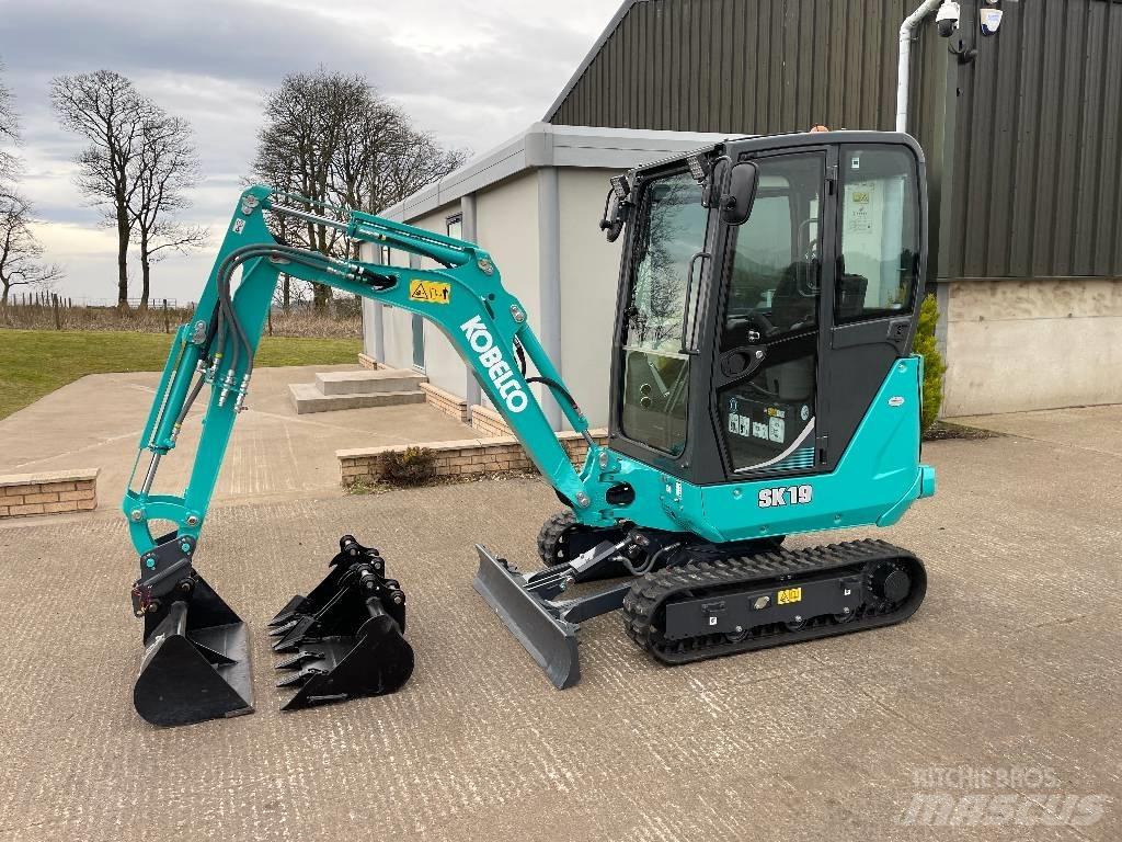 Kobelco SK 19 Mini Escavadoras <7t