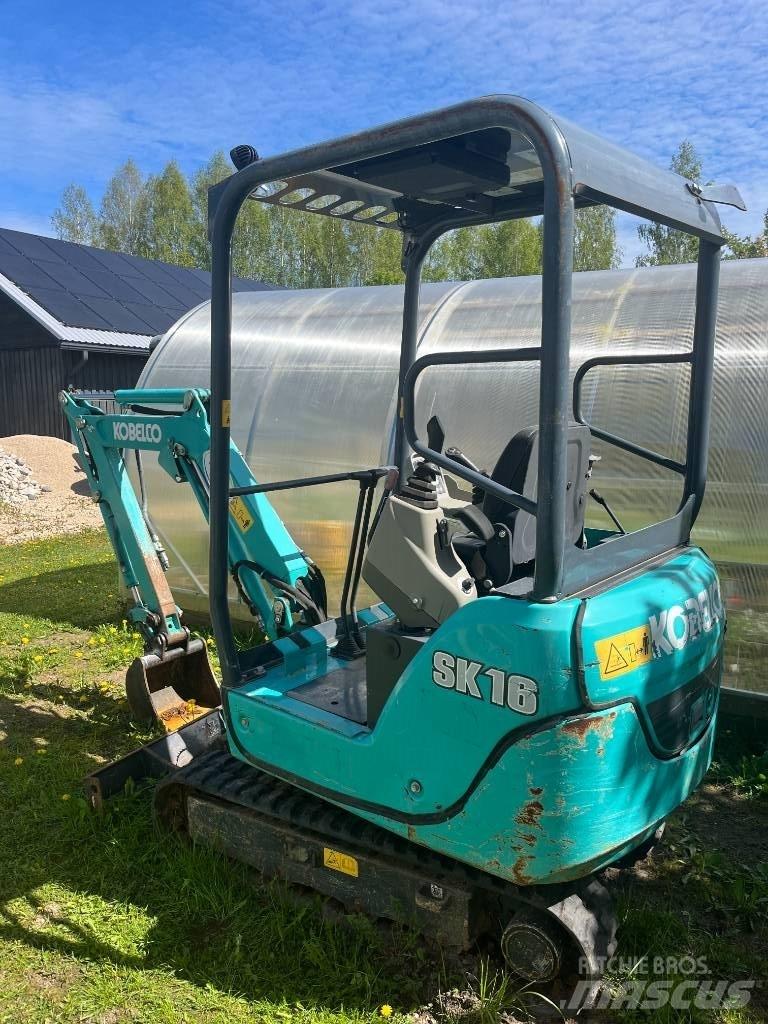 Kobelco SK 16 Mini Escavadoras <7t