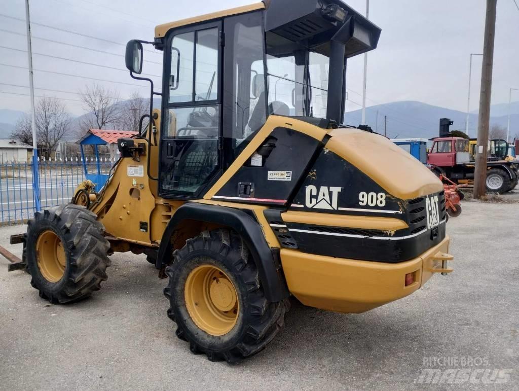 CAT 908 Pás carregadoras de rodas