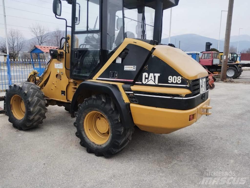 CAT 908 Pás carregadoras de rodas