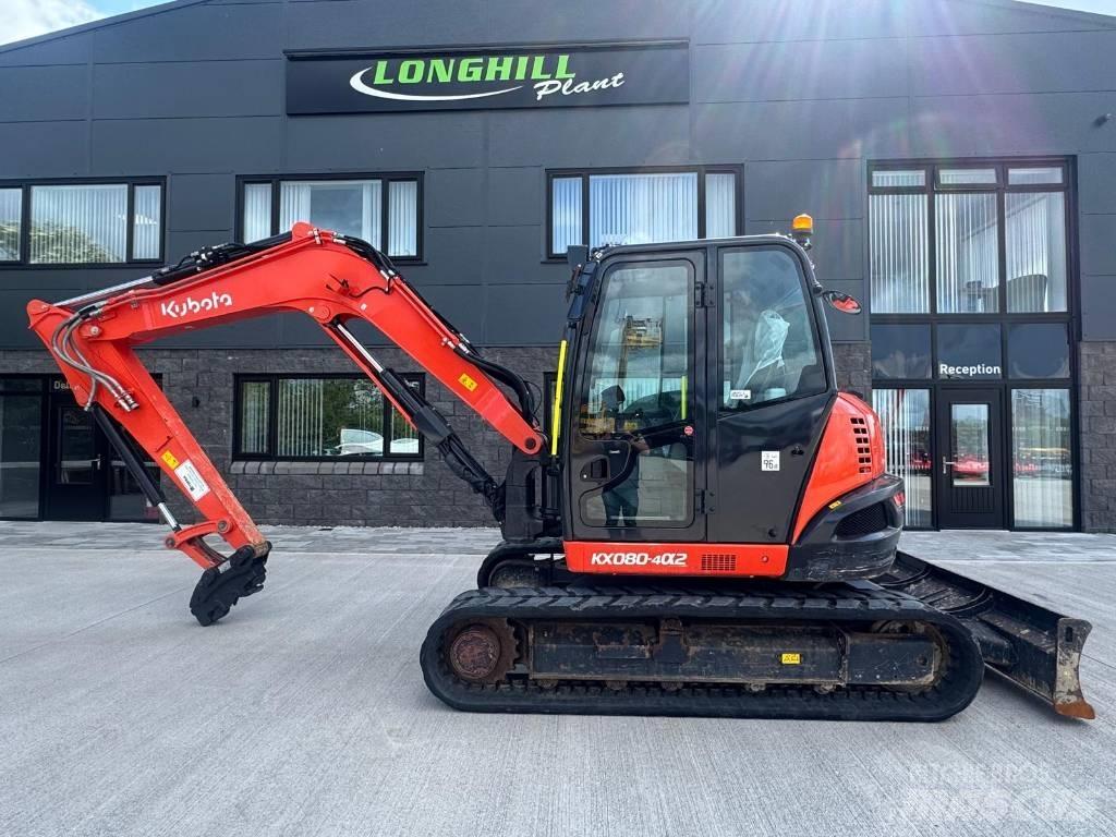 Kubota KX 080-4 Escavadoras Midi 7t - 12t