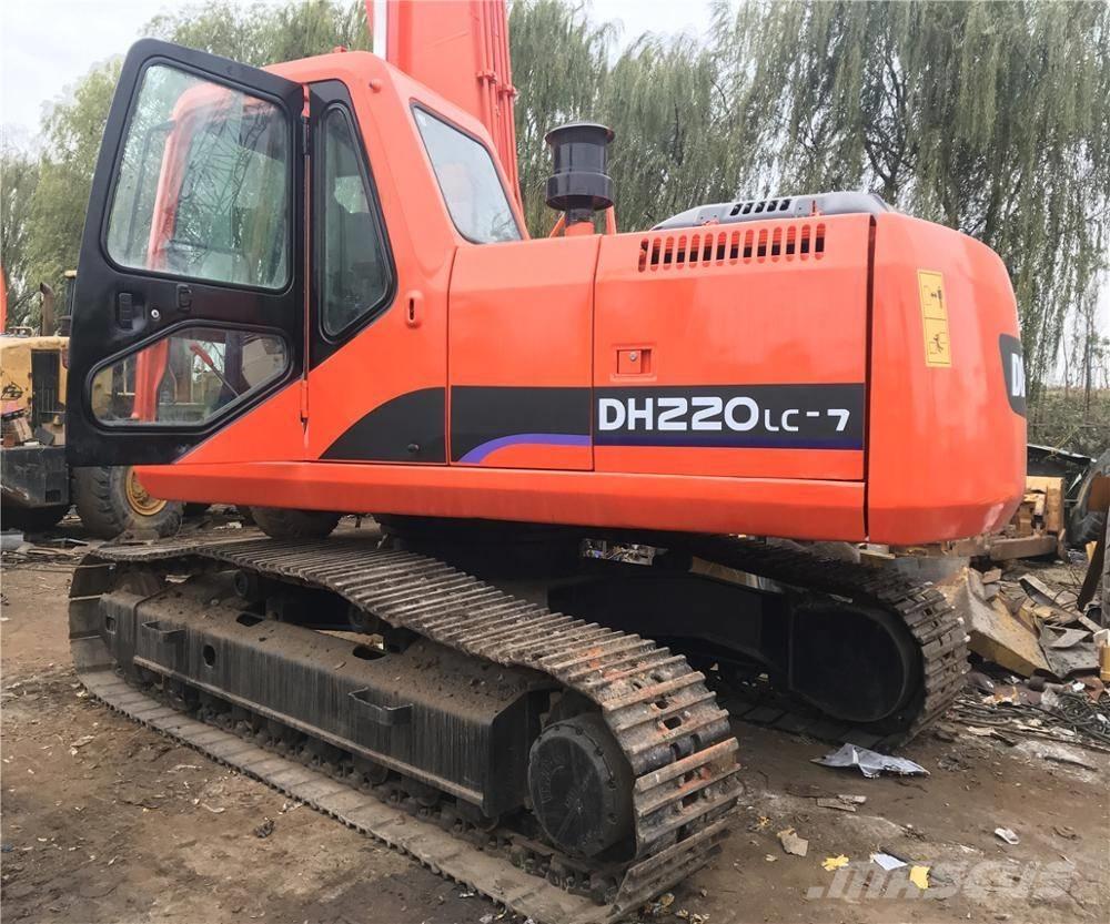 Doosan dh220lc-7 Escavadoras de rastos
