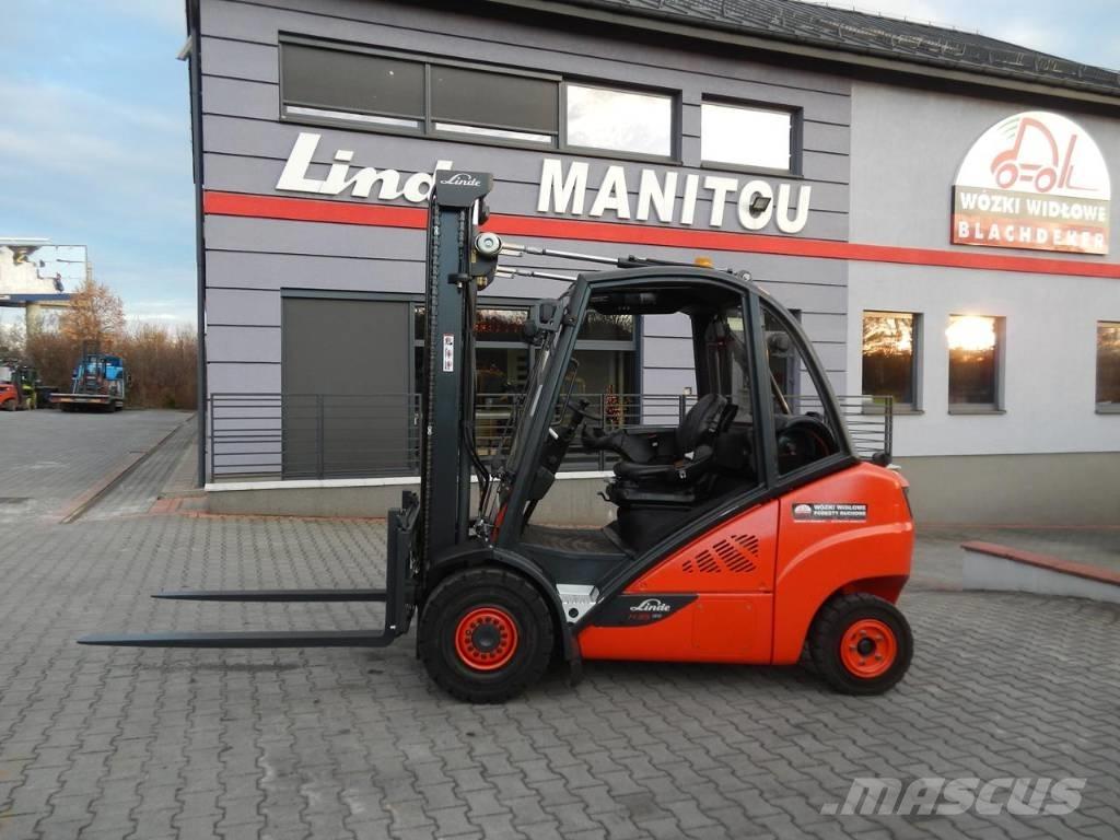 Linde H35T-02 Empilhadores a gás
