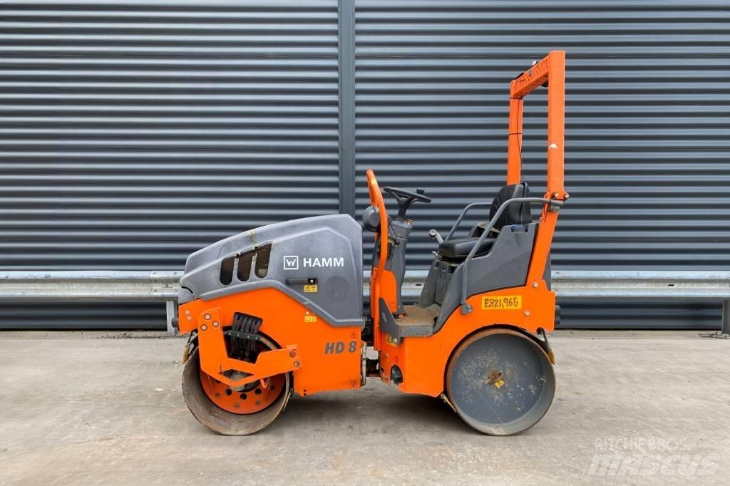 Hamm HD 8 VV Cilindros Compactadores tandem