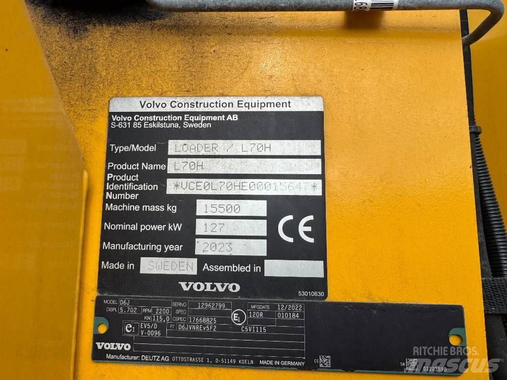 Volvo L 70 H Pás carregadoras de rodas