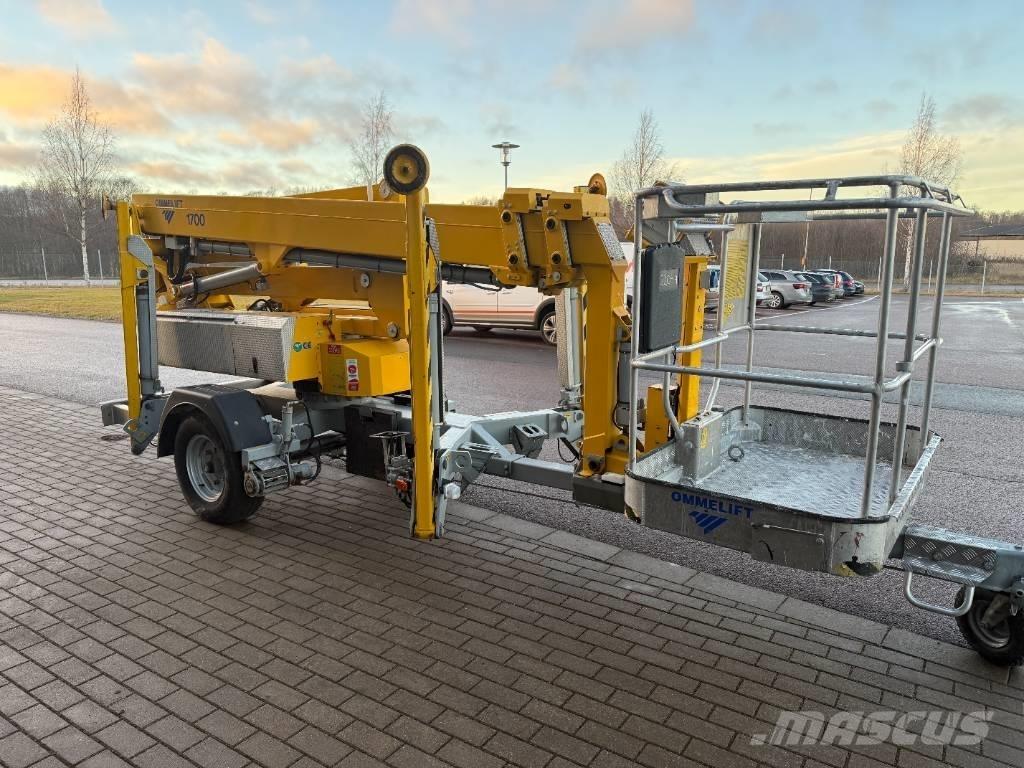Omme 1700 EXB Plataformas aéreas montadas em atrelados