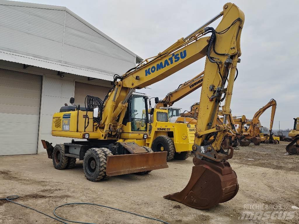 Komatsu PW 180-7EO Escavadoras de rodas