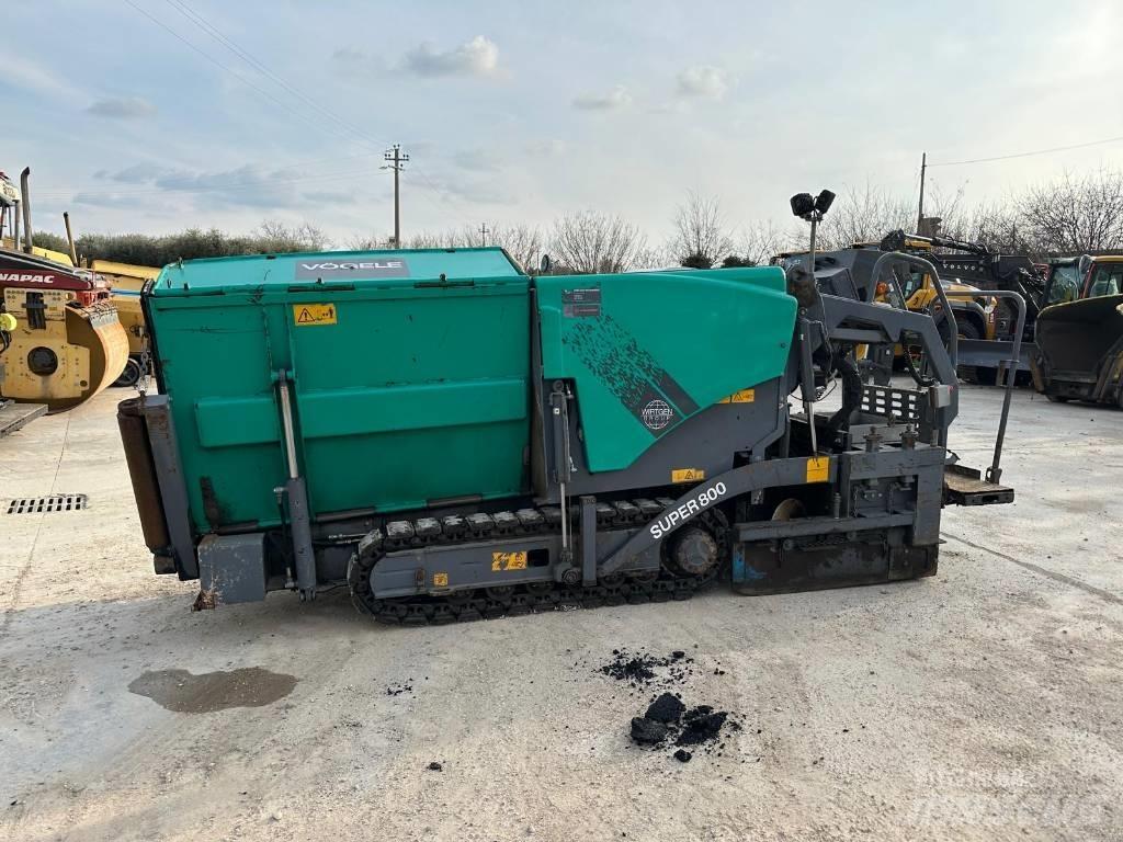 Vögele Super 800 Pavimentadoras de asfalto
