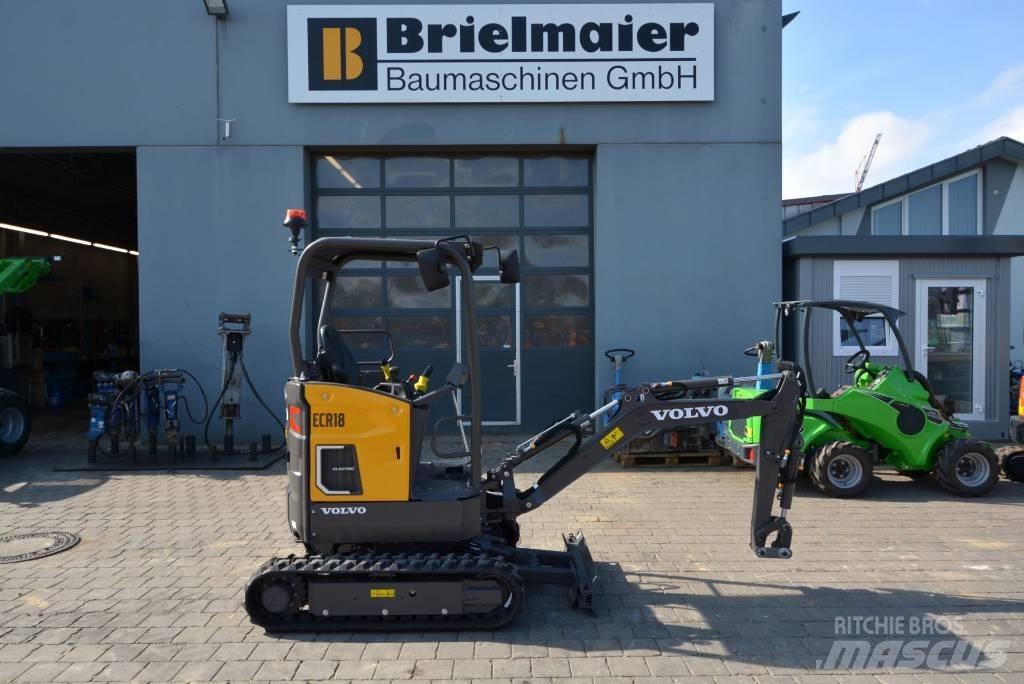 Volvo ECR18 electric Mini Escavadoras <7t