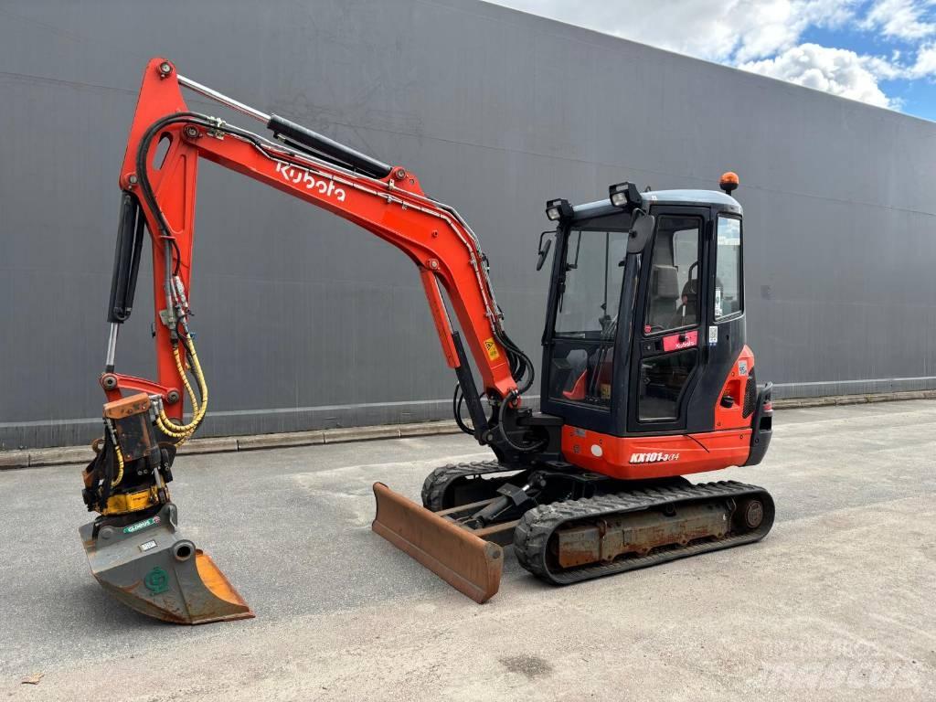 Kubota KX 101-3 Mini Escavadoras <7t
