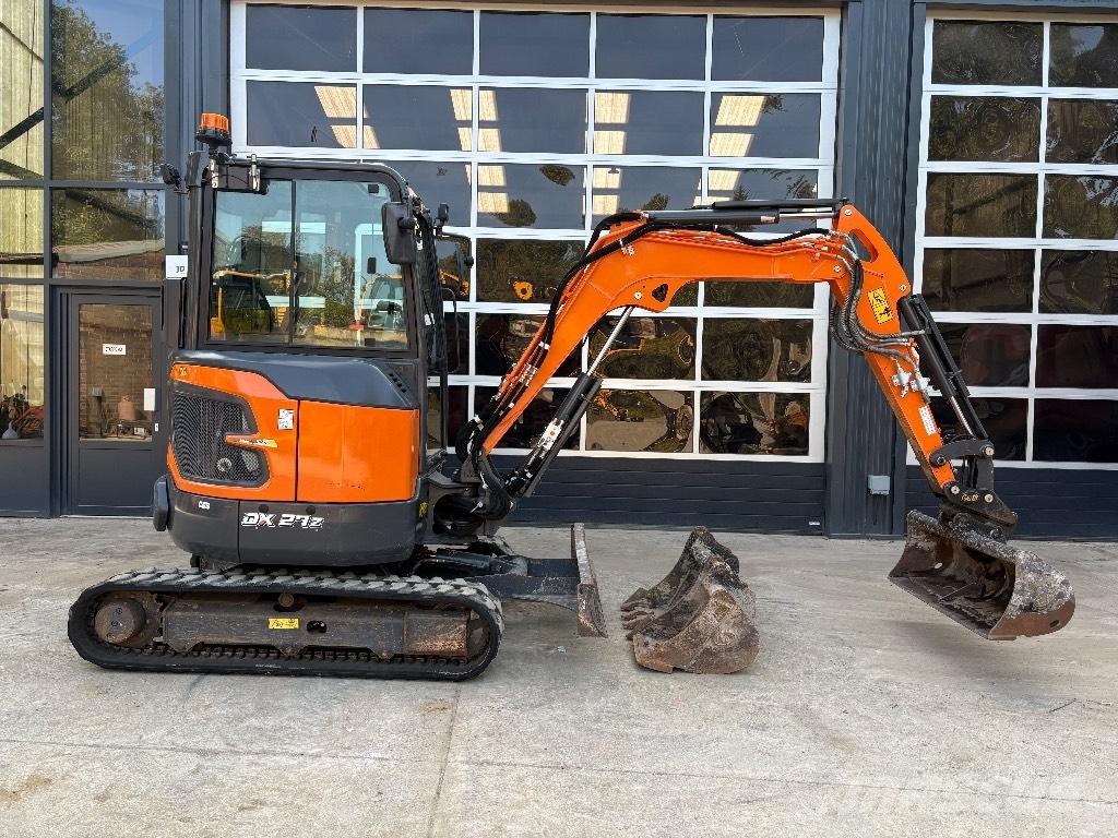Doosan DX 27 Z Mini Escavadoras <7t