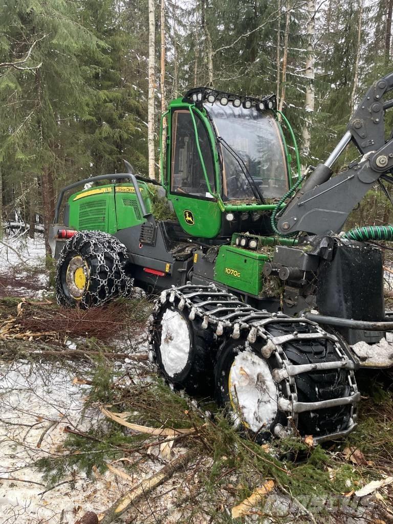 John Deere 1070 G Processadores florestais
