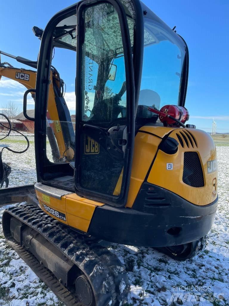 JCB 8026 CTS Mini Escavadoras <7t
