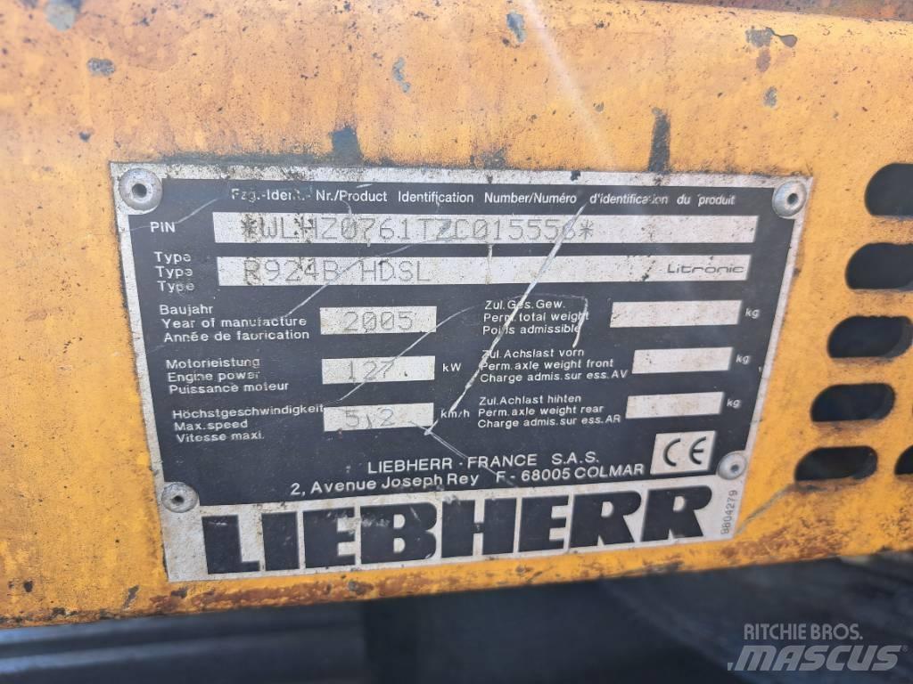 Liebherr R924B HDSL Escavadoras de rastos