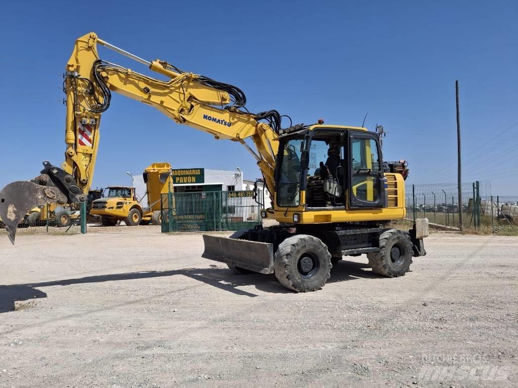 Komatsu PW 148-8 Escavadoras de rodas