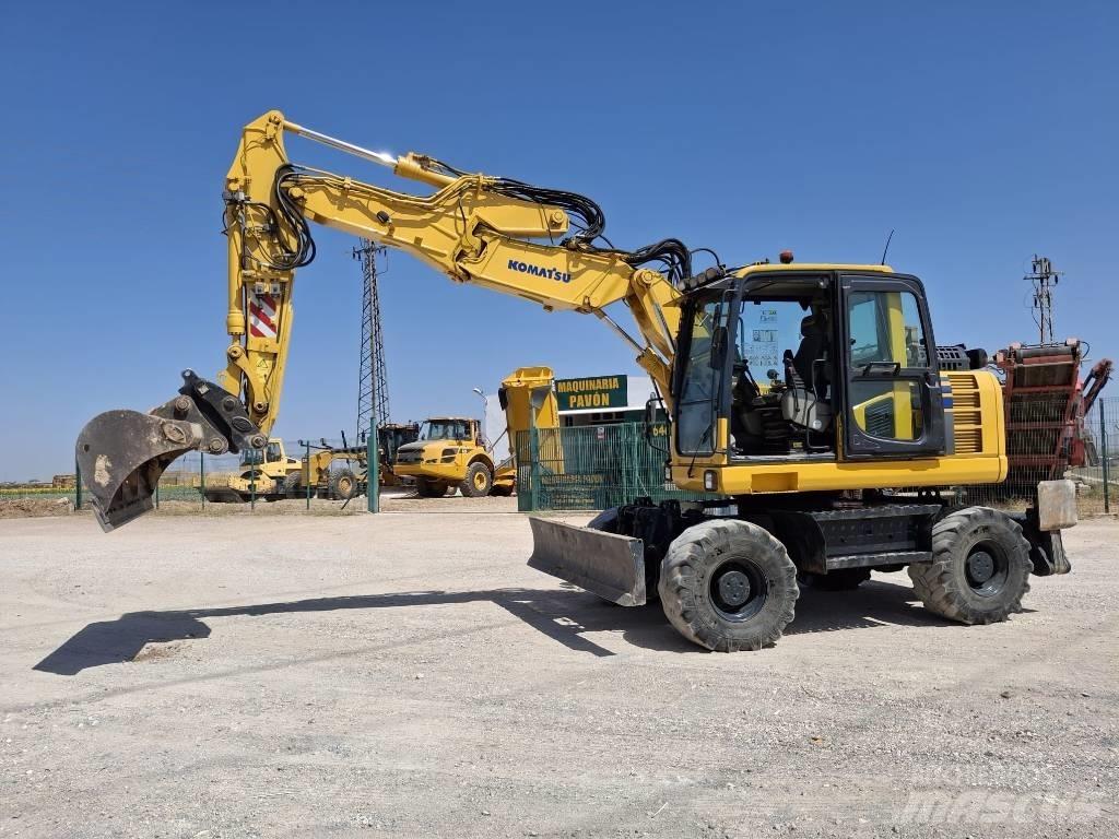 Komatsu PW 148-8 Escavadoras de rodas