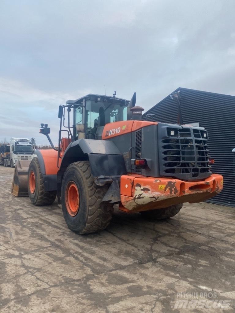 Hitachi ZW 310 Pás carregadoras de rodas
