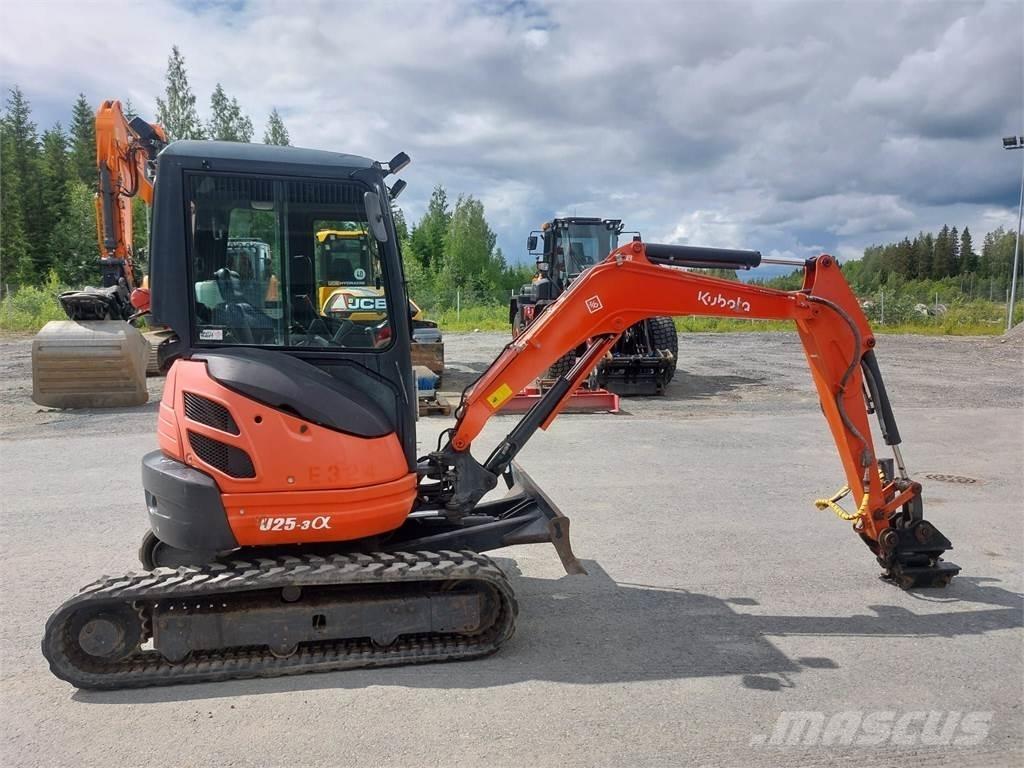Kubota U25-3 Mini Escavadoras <7t