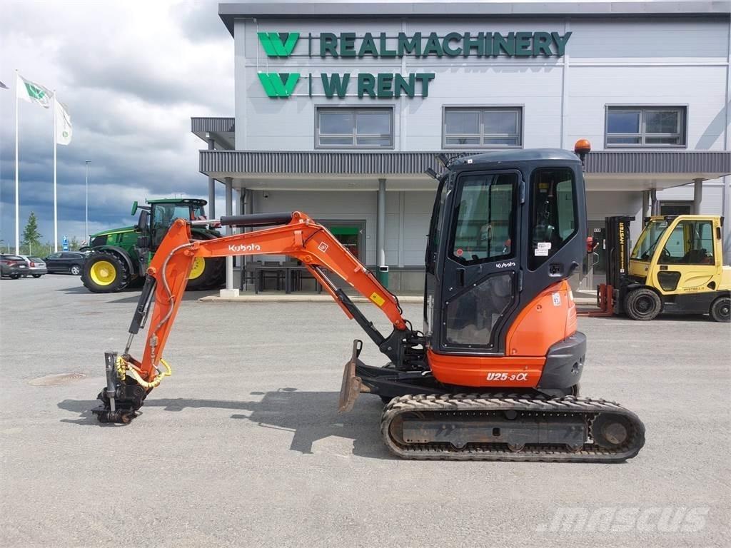 Kubota U25-3 Mini Escavadoras <7t
