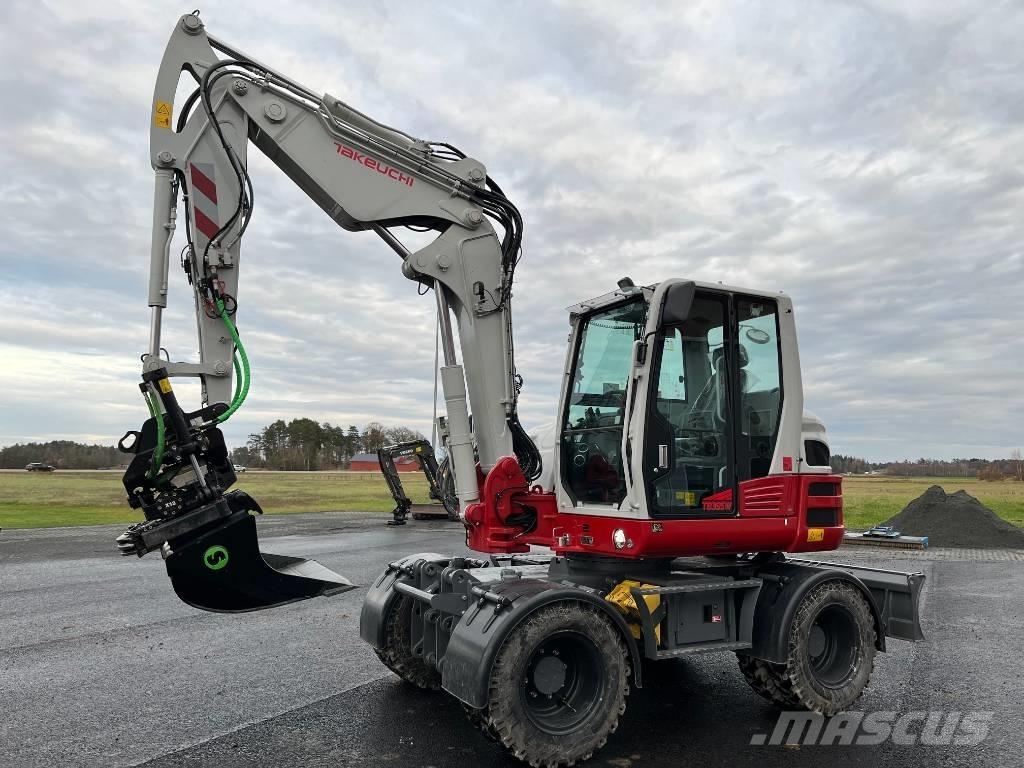 Takeuchi TB 395 W Escavadoras de rodas