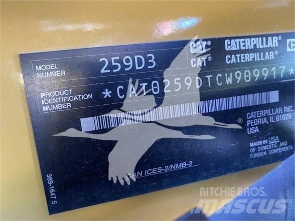 CAT 259D3 Carregadoras de direcção deslizante