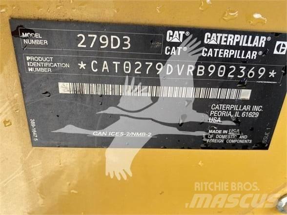CAT 279D3 Carregadoras de direcção deslizante
