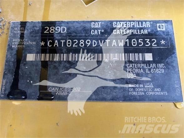 CAT 289D Carregadoras de direcção deslizante