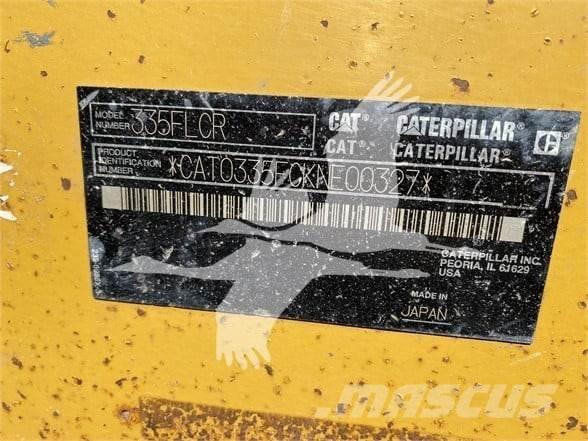 CAT 335F LCR Escavadoras de rastos