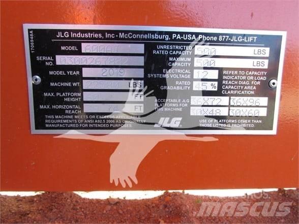 JLG 600AJ Elevadores braços articulados