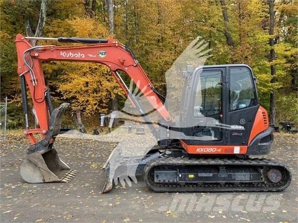 Kubota KX080-4 Escavadoras de rastos