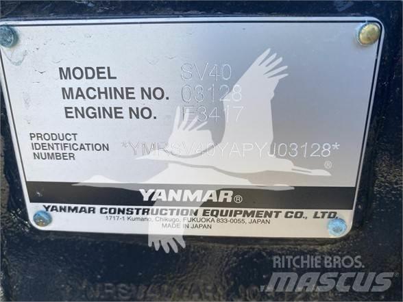 Yanmar SV40 Mini Escavadoras <7t