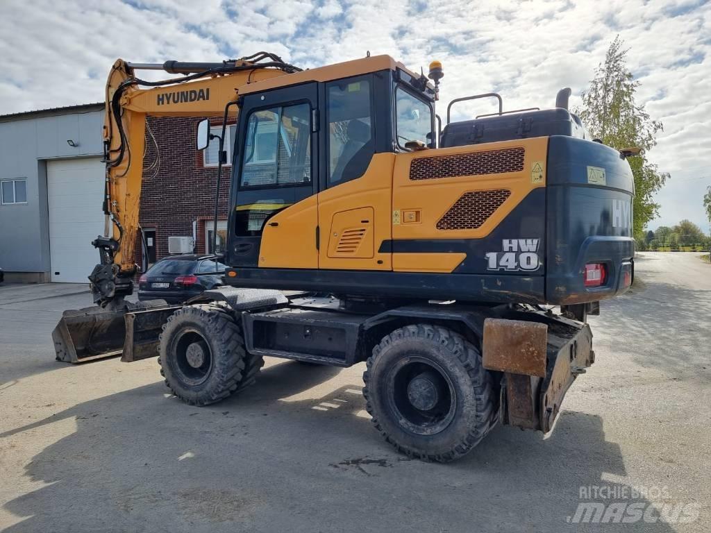 Hyundai HW 140 Escavadoras de rodas