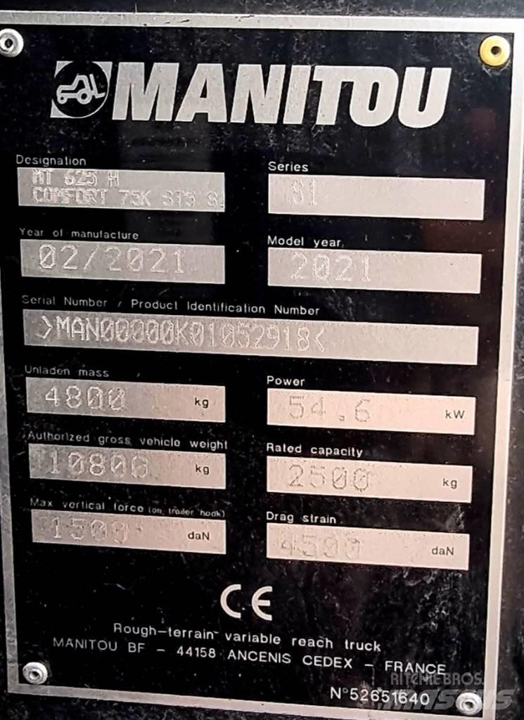 Manitou MT 625 H      (09) Manipuladores telescópicos
