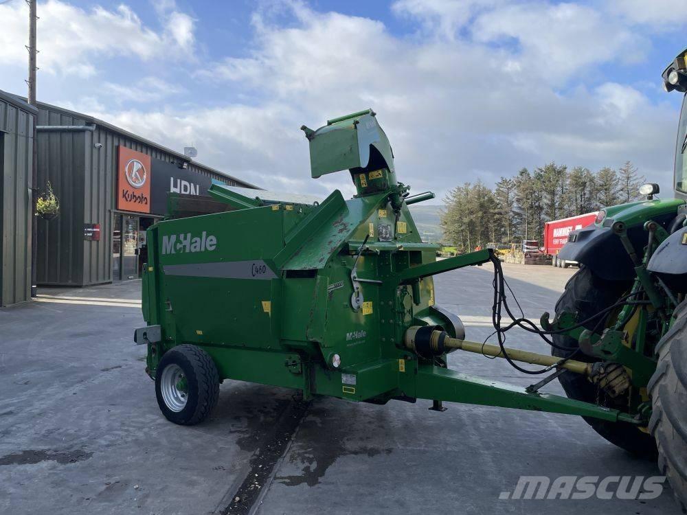 McHale C 460 Cortadores, moinhos e desenroladores de fardos