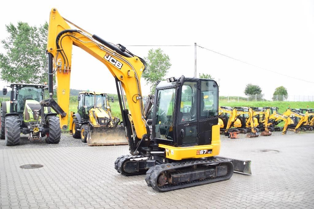 JCB 67 C-1  JCB 65R-1 Mini Escavadoras <7t
