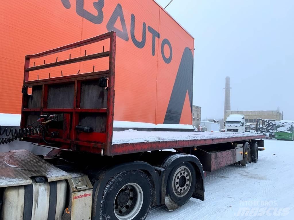 HRD City trailer Reboques estrado/caixa aberta