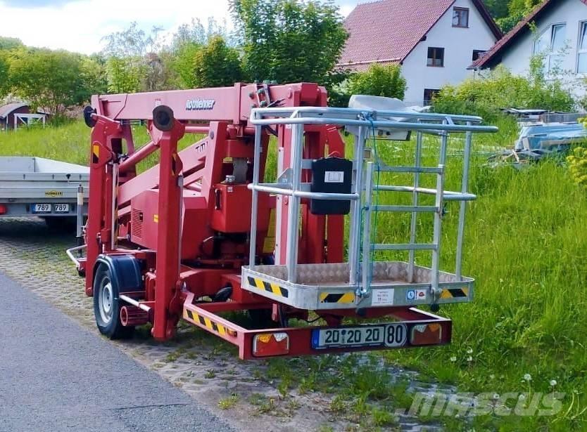 Europelift TM 18 GT Plataformas aéreas montadas em atrelados