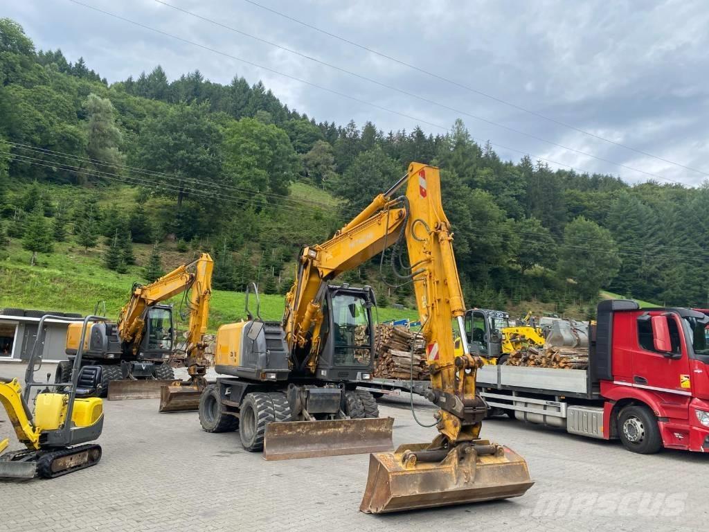 Hitachi ZX 140 W-3 Escavadoras de rodas