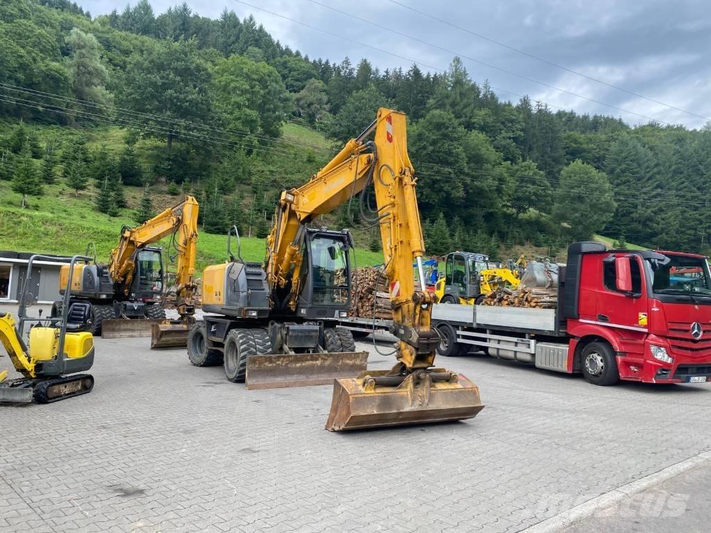 Hitachi ZX 140 W-3 Escavadoras de rodas